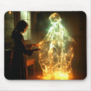 Mädchen und Geist Mousepad