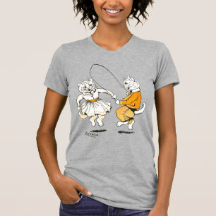 Mädchen und Jungen, Louis Wain T-Shirt