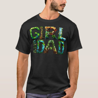 Mädchen und Vater T-Shirt