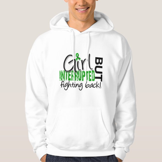Mädchen unterbrach Krise 2 Hoodie (Vorderseite)