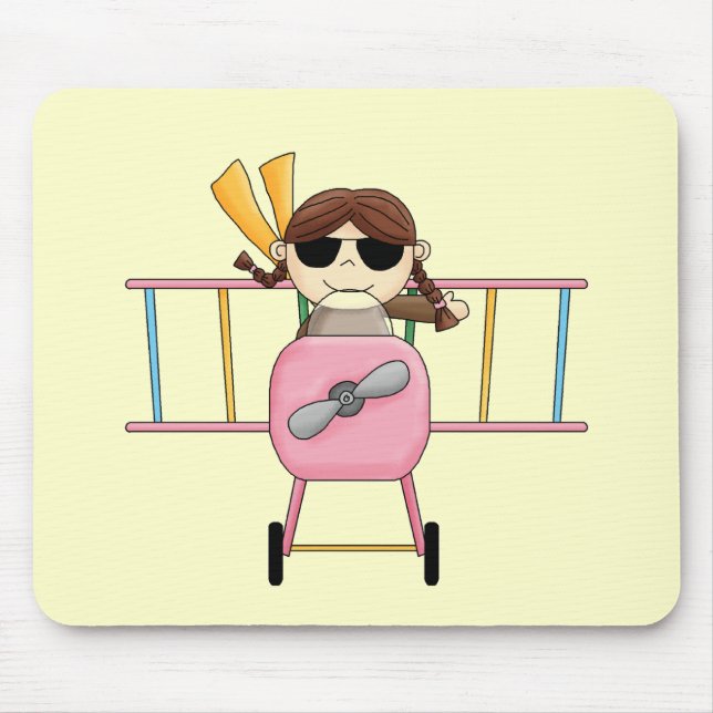 Mädchen-VersuchsT - Shirts und Geschenke Mousepad (Vorne)