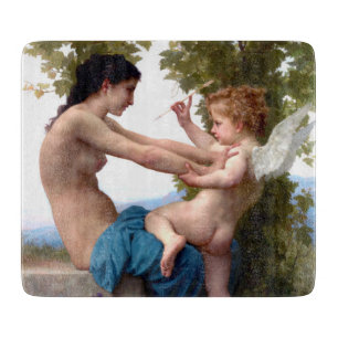 Mädchen verteidigen sich gegen das kupide Eros-Gem Schneidebrett
