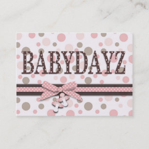 Mädchen-Visitenkarte Visitenkarte