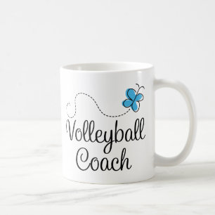 Mädchen-Volleyball-Trainer-Geschenk Kaffeetasse