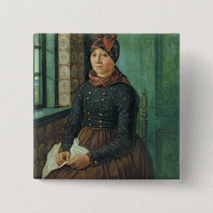 Mädchen von Fano, 1834 Button