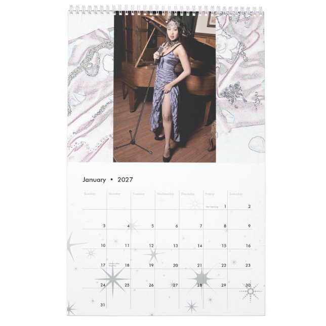 Mädchen von Schwingen 2010 Kalender (Jan 2027)
