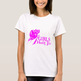 MÄDCHEN-WASCHBÄR-JAGD T-Shirt