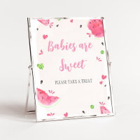 Mädchen Wassermelone Baby Shower Babys sind süße S