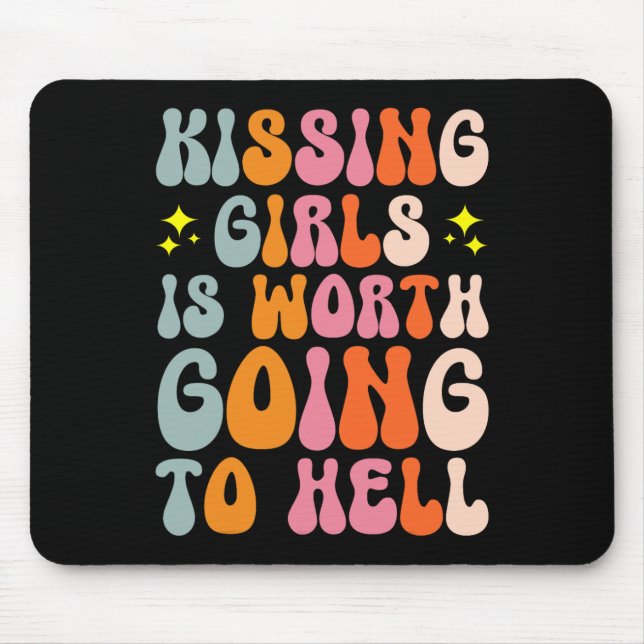 Mädchen werden es wert mousepad (Vorne)