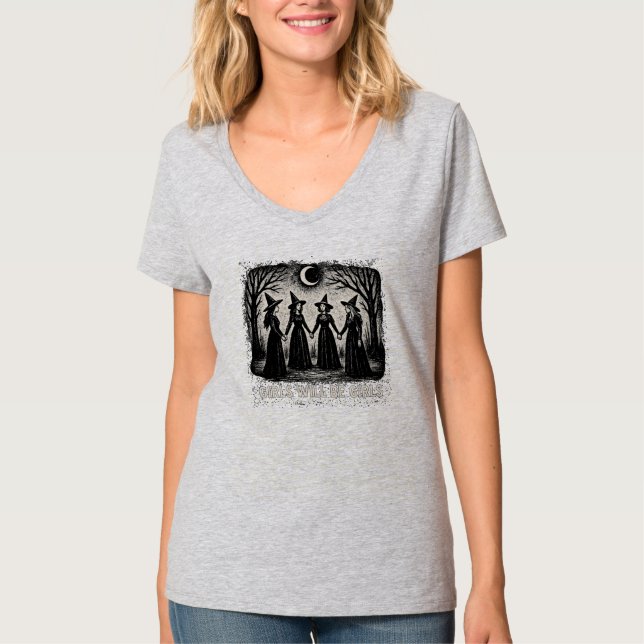 Mädchen werden Mädchen sein T-Shirt (Vorderseite)