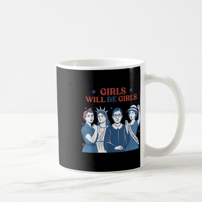 Mädchen wird Mädchen lustig sein  Kaffeetasse (Rechts)