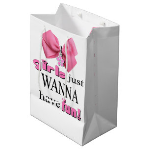 Mädchen wollen einfach Spaß haben! Mittlere Geschenktüte