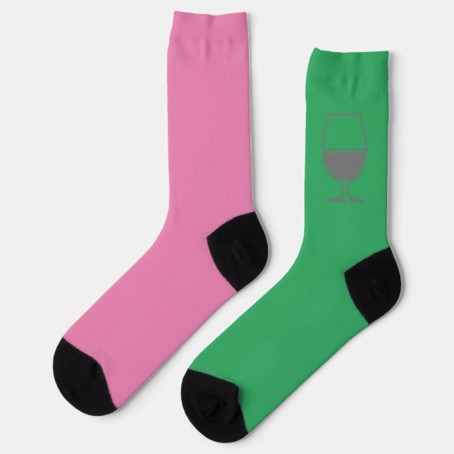 Mädchen wollen Spaß und Brandy-Socken haben Socken (Linkes Detail)