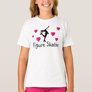 Mädchen, Zahl Skater-Shirt u. rosa Herzen T-Shirt