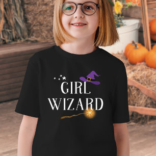 Mädchen-Zauberer - Familien-Matching-Halloween T-Shirt