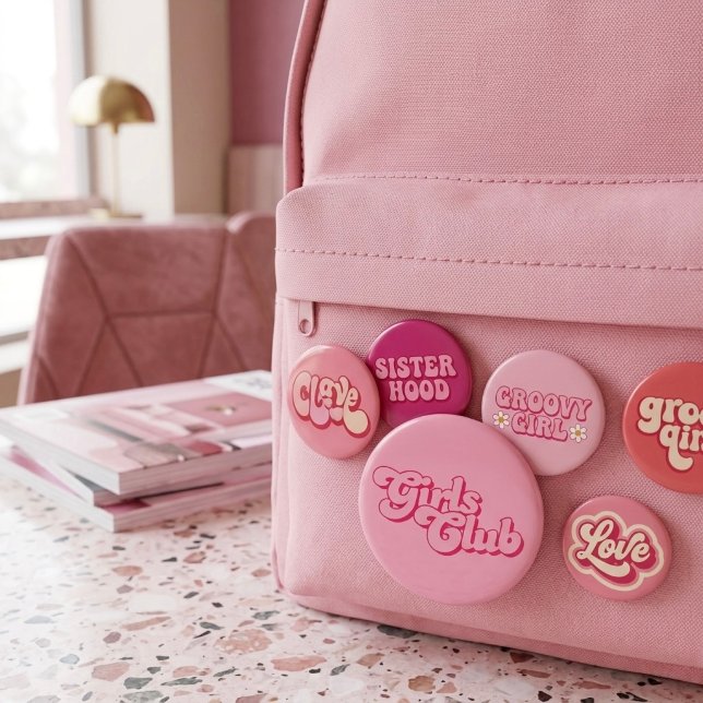 Mädchenclub Button (Von Creator hochgeladen)