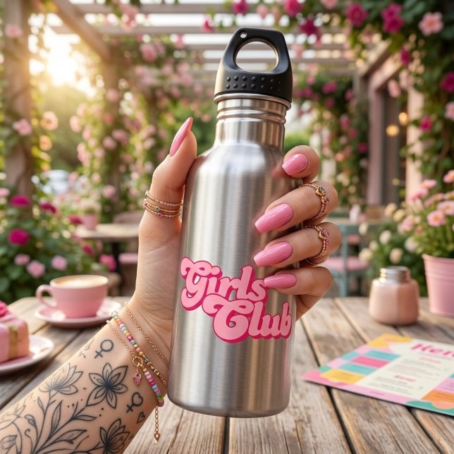 Mädchenclub Edelstahlflasche (Von Creator hochgeladen)