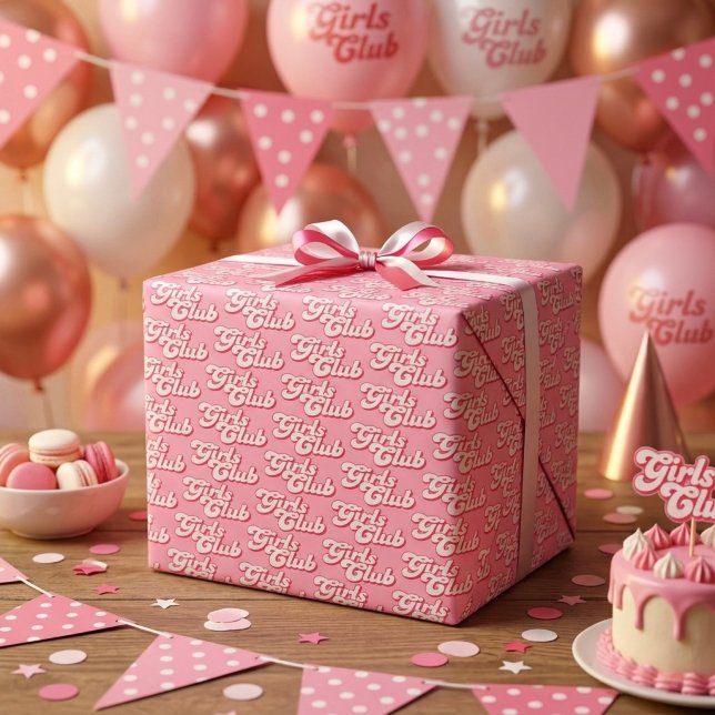 Mädchenclub Geschenkpapier (Von Creator hochgeladen)