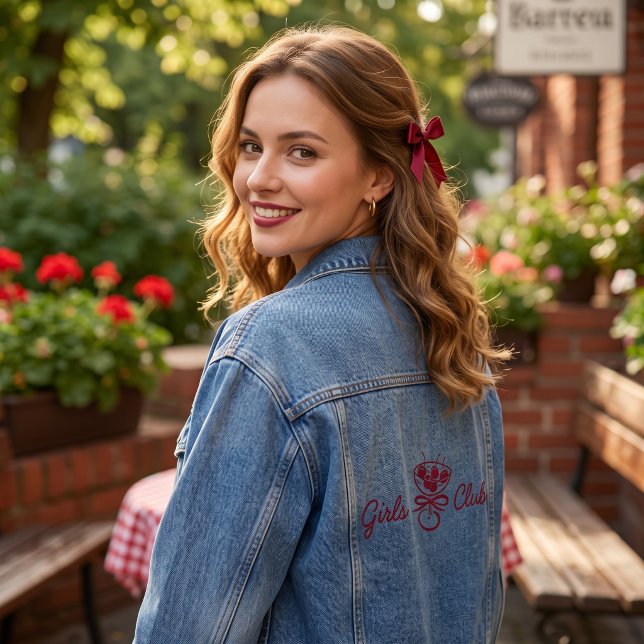 Mädchenclub Jeansjacke (Von Creator hochgeladen)
