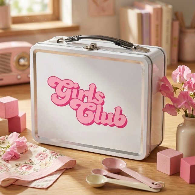 Mädchenclub Metall Brotdose (Von Creator hochgeladen)