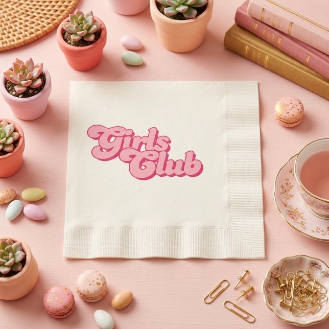 Mädchenclub Serviette (Von Creator hochgeladen)
