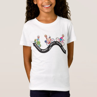 Mädchenfein T - Shirt