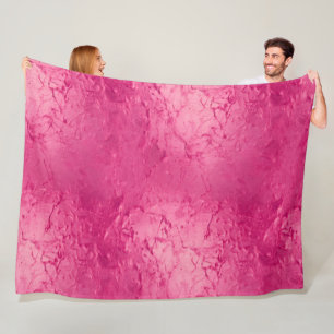 Mädchenhaft Glamouröser Chic Rosa Geburtstag Fleecedecke