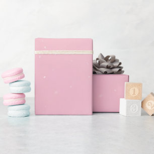 Mädchenhaft Rosa Weibliches Sanftes Schimmer Ombre Geschenkpapier