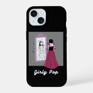 Mädchenhaftes Pop-Handyhülle iPhone 15 Hülle