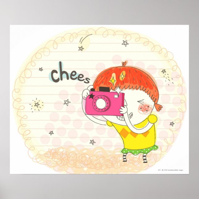 Mädchenkamera, Klicken Poster (Vorne)