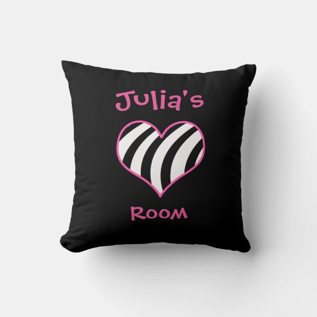 Mädchenname Pillow - Perfekt für jedes Zimmer Kissen (Vorderseite)