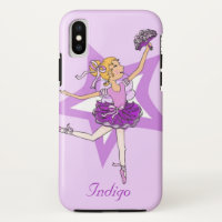 Mädchenname tanzende ballerina blonde lila Fall