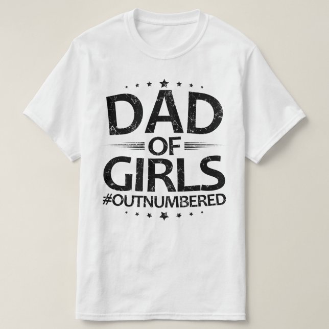 Mädchenpapa T-Shirt (Design vorne)