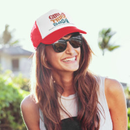 Mädchenreise 2024 - Anpassbare Farben und Text Truckerkappe