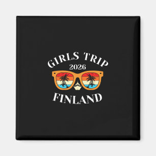 Mädchenreise 2026 Finnland Kreuzfahrt Urlaub Reise Magnet
