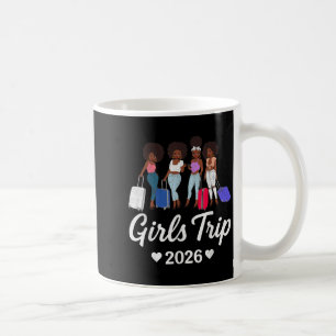 Mädchenreise 2026 für schwarze Melanin-Königin im Kaffeetasse
