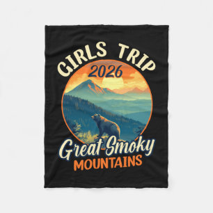 Mädchenreise 2026 Great Smoky Mountains National Fleecedecke