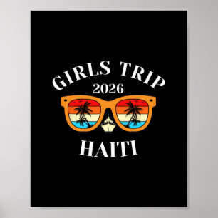 Mädchenreise 2026 Haiti Frühlingsferien 2026 Kreuz Poster