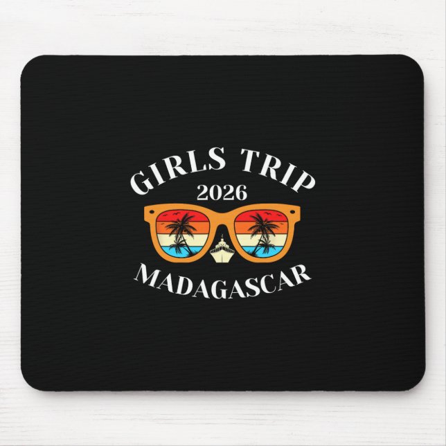 Mädchenreise 2026 Madagaskar Frühlingsferien 2026  Mousepad (Vorne)