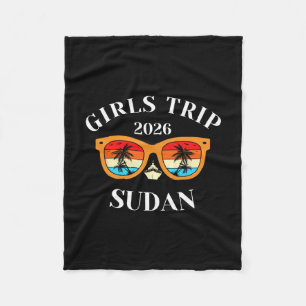 Mädchenreise 2026 Sudan Frühjahrsferien 2026 Kreuz Fleecedecke