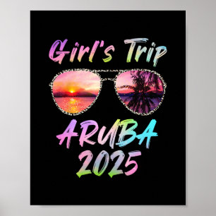 Mädchenreise Aru 2025 Sommerferien Sonnenbrille Ur Poster