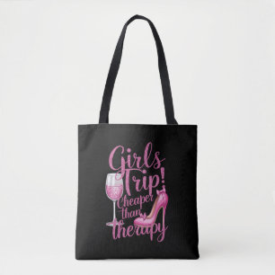 Mädchenreise billiger als Therapie-Wochenend-Weinp Tasche