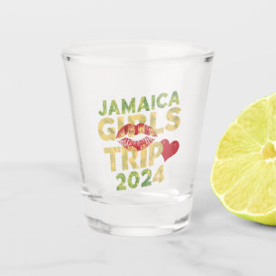 Mädchenreise Jamaika 2024 Wochenend-Sommerurlaub  Schnapsglas