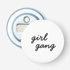 Mädchensammlung niedliche moderne feministische Po Flaschenöffner