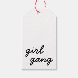 Mädchensammlung niedliche moderne feministische Po Geschenkanhänger