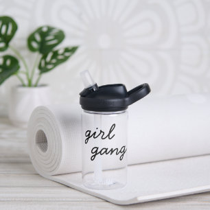Mädchensammlung niedliche moderne feministische Po Trinkflasche