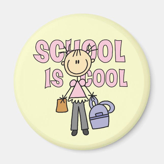 Mädchenschule ist cool magnet (Vorne)