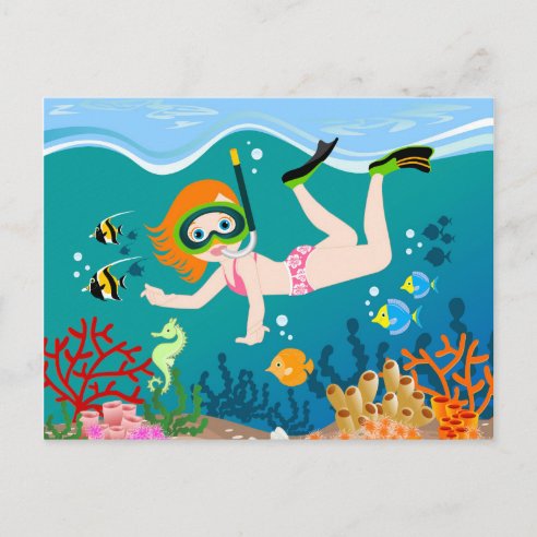 Geburtstags Taucher Karten Zazzle.ch