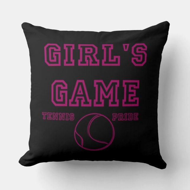 Mädchenspielbauweise Kissen (Vorderseite)