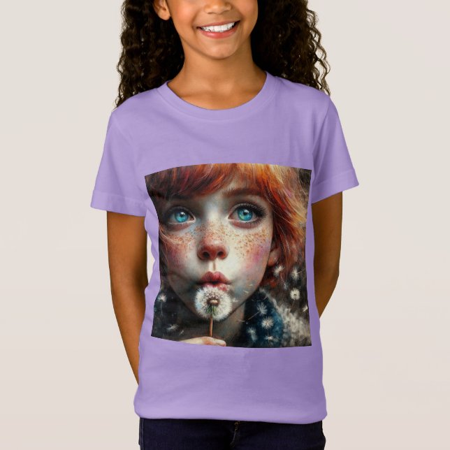 Mädchenspitze T-Shirt (Vorderseite)